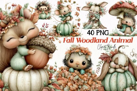 Download Fall Woodland Animal Clipart - Woodland animal clipart Collection