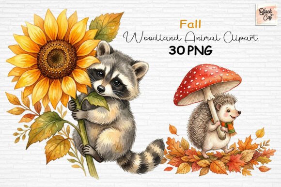 Download Fall Woodland Animal Clipart PNG - Woodland animal clipart Collection