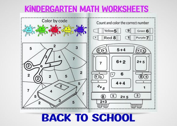 Download 1st Grade Math Worksheets for Kids(KDP) - 1st grade Collection